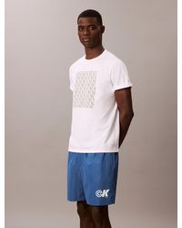 Calvin Klein - Sport Logo Pull-On Shorts - Lyst