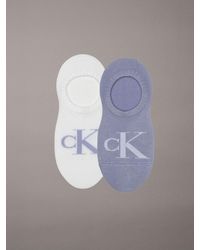 Calvin Klein - 2 Pack Invisible Socks - Lyst