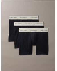 Calvin Klein - 3 Pack Boxer Briefs - Lyst