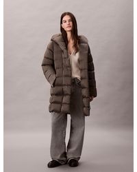 Calvin Klein - Shine Wrap Puffer Jacket - Lyst
