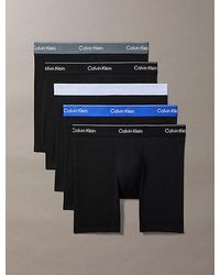 Calvin Klein - 5 Pack Boxer Briefs - Lyst
