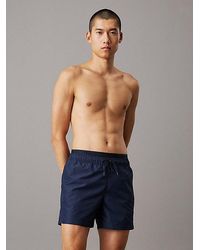Calvin Klein - Bañador corto con cinturilla doble - CK Meta Legacy - Lyst
