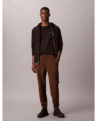 Calvin Klein - Jeans Cotton Terry Cargo Joggers - Lyst