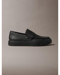 Calvin Klein - Leather Hybrid Cupsole Loafers - Lyst