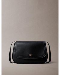 Calvin Klein - Monogram Flap Crossbody Camera Bag - Lyst