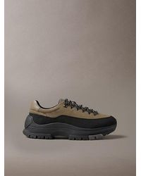 Calvin Klein - Nubuck Leather Hybrid Trekking Shoes - Lyst