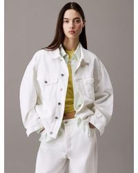 Calvin Klein - Boxy Denim Jacket - Lyst