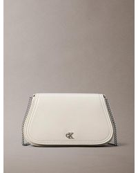 Calvin Klein - Monogram Hardware Chain Shoulder Bag - Lyst