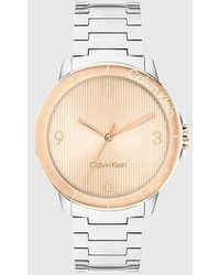Calvin Klein - Linear Dial Bracelet Watch - Lyst
