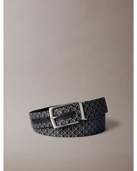 Calvin Klein - Reversible Logo Belt - Lyst