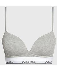 Calvin Klein - Sujetador escotado Push Up - Modern Cotton - Lyst