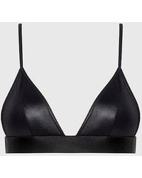 Calvin Klein - Parte de arriba de bikini de triángulo - CK Refined - Lyst