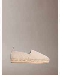 Calvin Klein - Tessa Emblem Logo Espadrilles - Lyst
