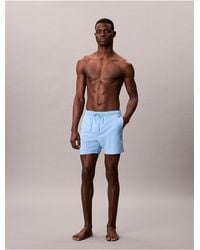Calvin Klein - Core Solid Swim Shorts - Lyst