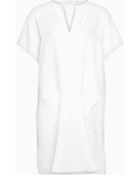 Calvin Klein Caft�n de playa - Core Solids - Blanco
