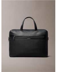 Calvin Klein - Textured Zip Commuter Bag - Lyst