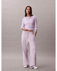 Calvin Klein - Jeans Cotton Terry Monogram Joggers - Lyst