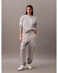 Calvin Klein - Relaxed Cargo Joggers - Lyst