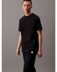 Calvin Klein - Long Relaxed Cotton T-shirt - Lyst