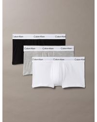 Calvin Klein - 3 Pack Low Rise Trunks - Lyst
