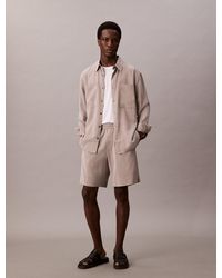 Calvin Klein - Chemise Relaxed En Lyocell - Lyst