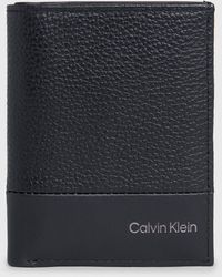 Calvin Klein - Leather Rfid Slimfold Wallet - Lyst