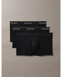 Calvin Klein - 3 Pack Low Rise Trunks - Lyst