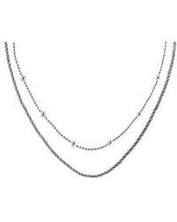 Calvin Klein - Jeans 2 -Piece Layered Necklace Set - Lyst
