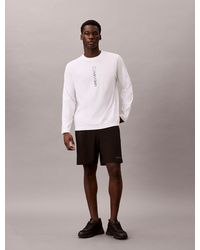 Calvin Klein - Performance Long Sleeve Gym T-Shirt - Lyst