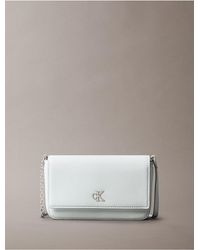Calvin Klein - Archive Hardware Flap Crossbody Bag - Lyst