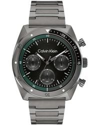 Calvin Klein - Multifunction Link Bracelet Watch - Lyst