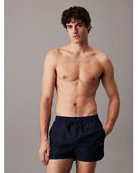 Calvin Klein - Korte Runner Zwemshort - Lyst