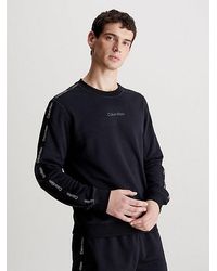 Calvin Klein - Sweatshirt Van Badstof - Lyst