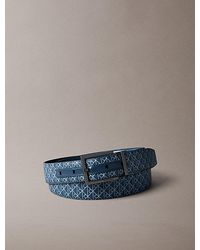 Calvin Klein - Reversible Emblem Logo Belt - Lyst