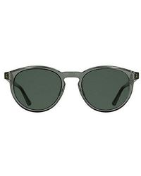 Calvin Klein - Round Sunglasses - Lyst