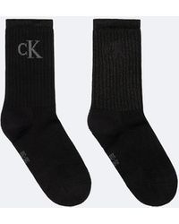 Calvin Klein - Calzini A Righe Lucidi - Lyst