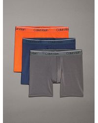 Calvin Klein - 3-pack Boxers Lang - Micro Stretch - Lyst