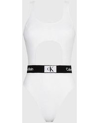 Calvin Klein - Bañador con abertura - CK96 - Lyst