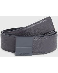 Calvin Klein - Leather Belt - Lyst