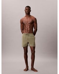 Calvin Klein - Core Solid Swim Shorts - Lyst