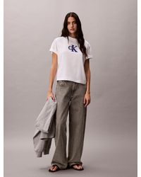 Calvin Klein - Relaxed Graphic Logo T-Shirt - Lyst