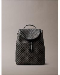 Calvin Klein - Allover Emblem Logo Backpack - Lyst