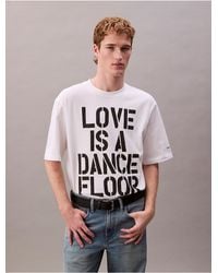 Calvin Klein - Marc Hundley Pride Love Is A Dance Floor Graphic Relaxed T-Shirt - Lyst