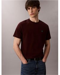 Calvin Klein - Embroidered Monogram Logo Relaxed T-Shirt - Lyst