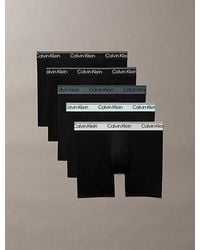 Calvin Klein - 5 Pack Boxer Briefs - Lyst