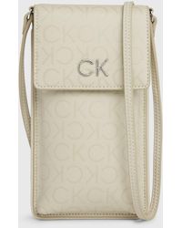 Calvin Klein - Crossbody Wallet Phone Pouch - Lyst