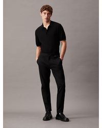Calvin Klein - Tapered Knit Trousers - Lyst