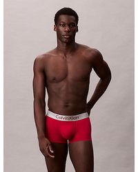 Calvin Klein - Bóxers ajustados de tiro bajo - Brushed Microfibre Stretch - Lyst