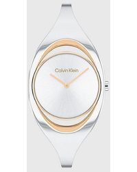 Calvin Klein - Tapered Bangle Watch M L - Lyst