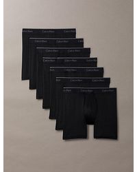 Calvin Klein - 7 Pack Boxer Briefs Micro Stretch - Lyst